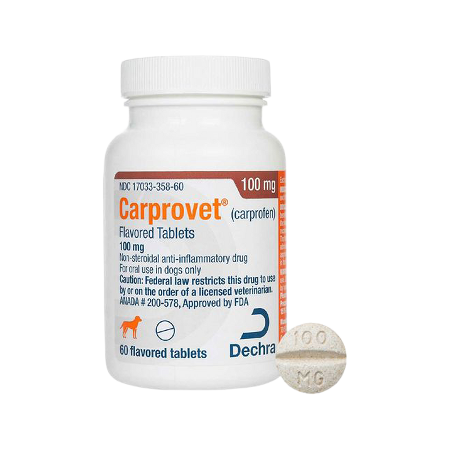 Carprovet Chewable Tablets for Dogs 60 tablets 100 mg