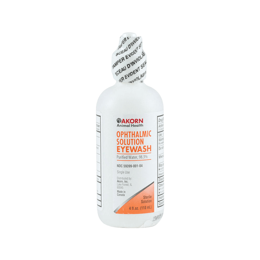 Akorn Animal Health Ophthalmic Solution Eye Wash for Dogs & Cats