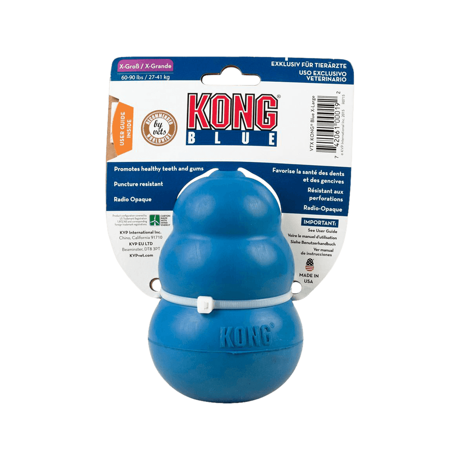 Kong Classic Dog Toy, Blue, 1 Ct