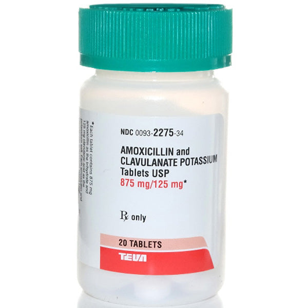 Amoxicillin Clavulanate (Amoxi-Clav) Tablets for Dogs and Cats