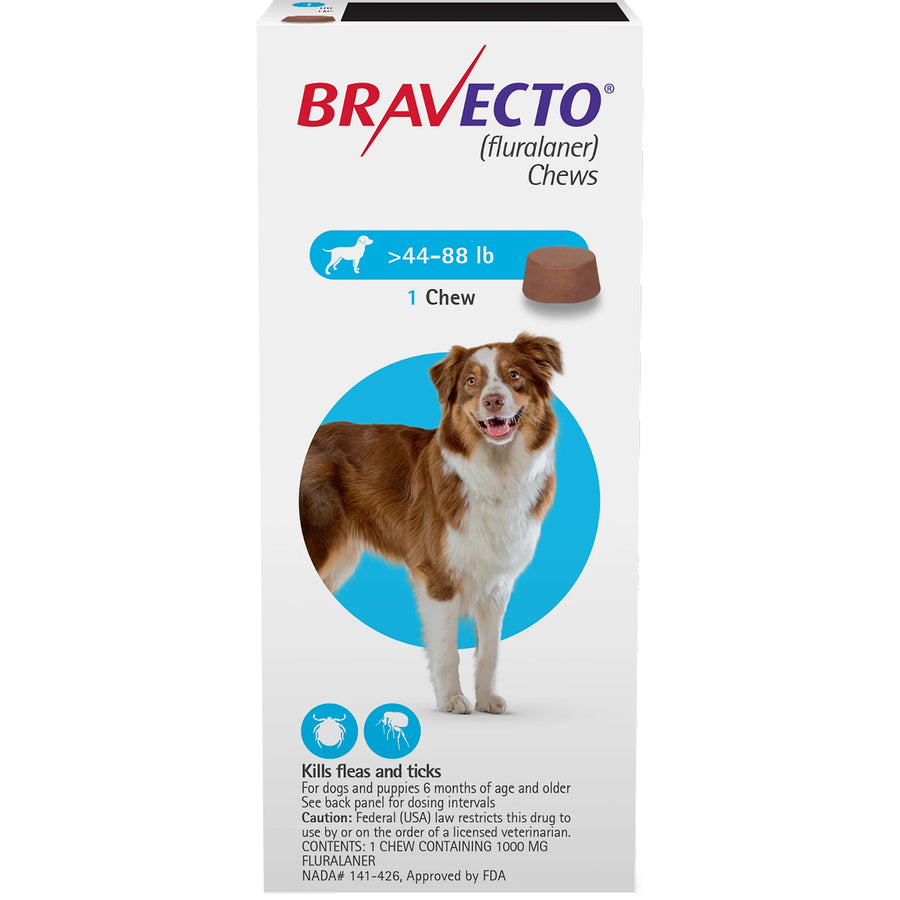 Bravecto 3-Month Chewable Tablets for Dogs