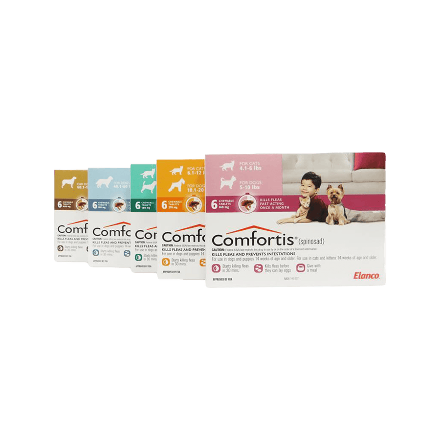 Comfortis Chewable Tablets for Dogs & Cats
