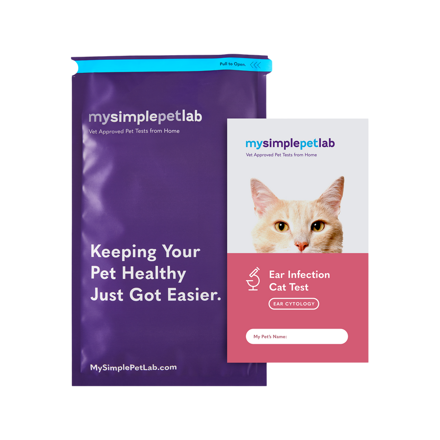 mysimplepetlab Ear Infection Testing Kit for Cats