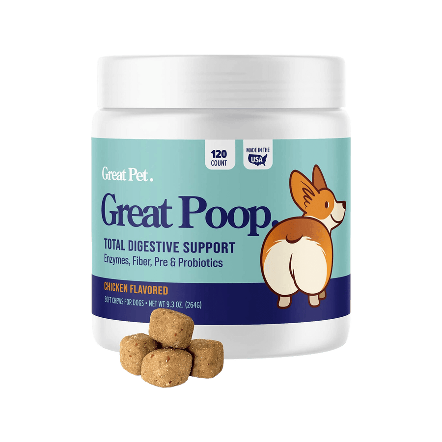Great Pet Great Poop Digestive Support Supplement for Dogs