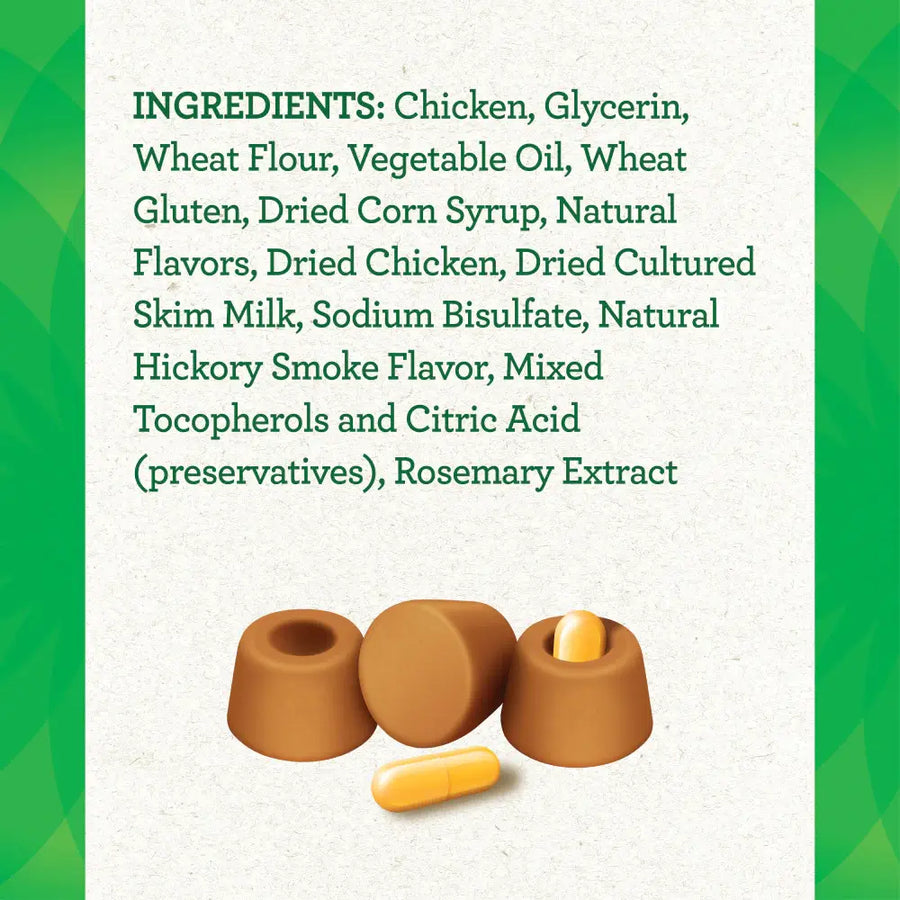 Greenies Pill Pockets Chicken Ingredients