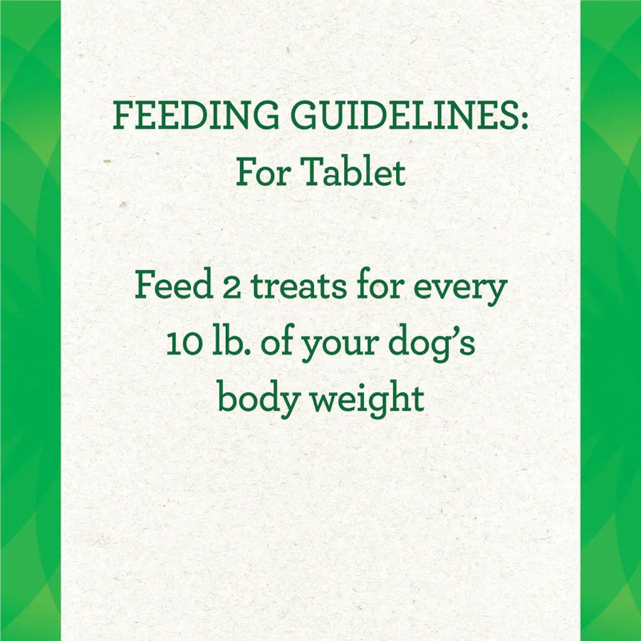 Greenies Pill Pockets for Tablets. Chicken flavored dog treats feeding guidelines 