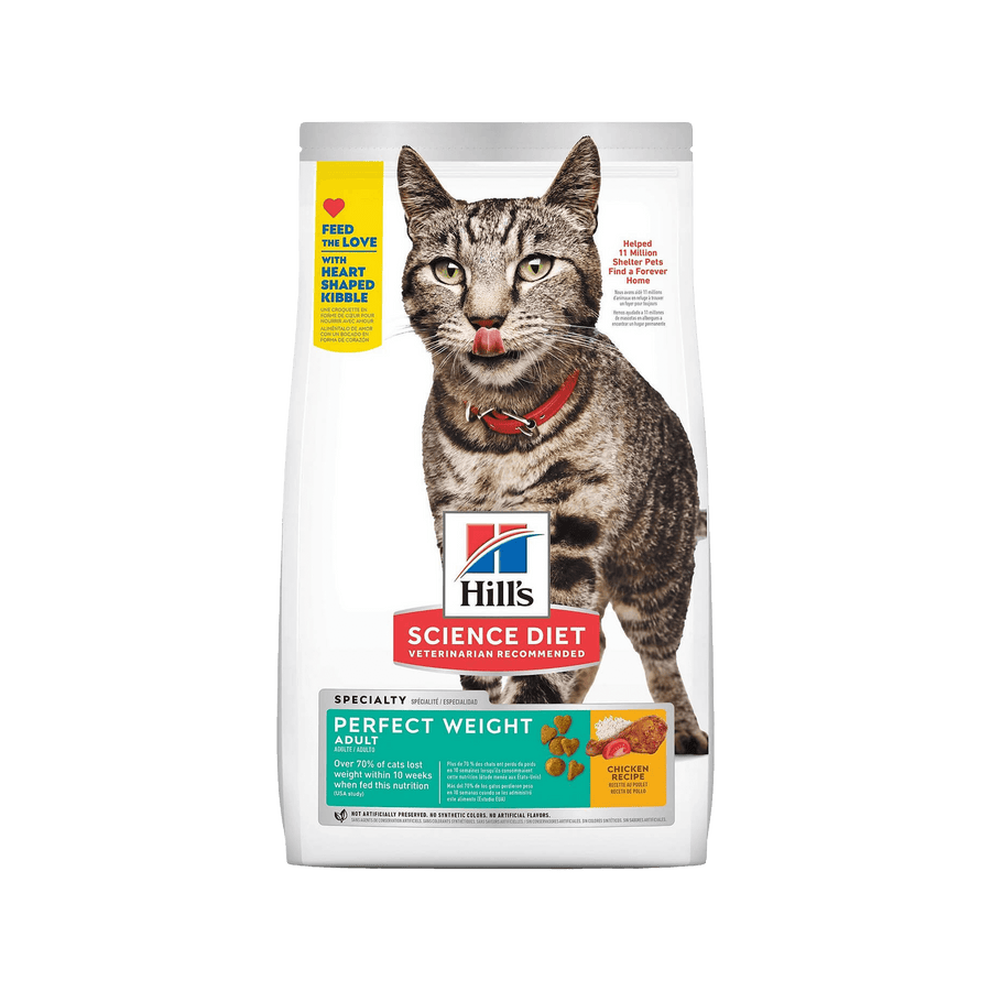 Hill's Science Diet Adult Perfect Weight Chicken Recipe Dry Cat Food