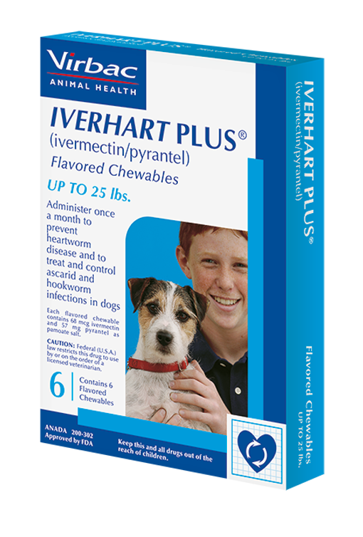 Iverhart Plus Flavored Chewable Tablets for Dogs