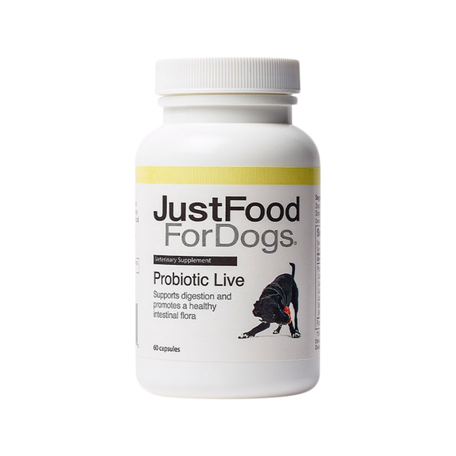 Just Food For Dogs Veterinary Supplement Probiotic Capsules