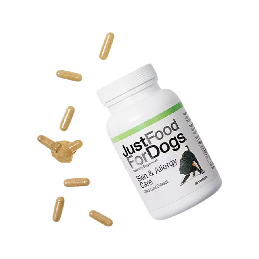 Just Food For Dogs Veterinary Supplement Skin & Allergy Capsules