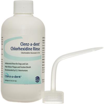 Clenz-A-Dent™ Chlorhexidine Rinse — 8 oz