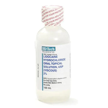 Lidocaine Hydrochloride Oral Topical Solution for Dogs and Cats