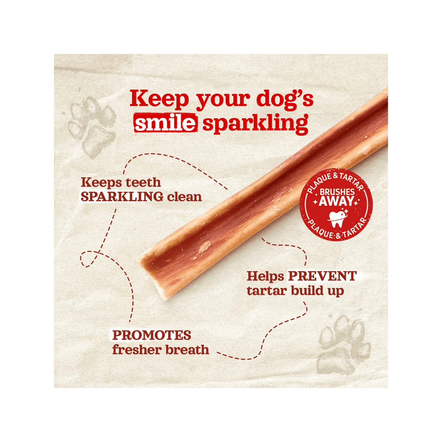 Keep your dog's smile sparkling. Helps prevent build up and promotes fresh breath