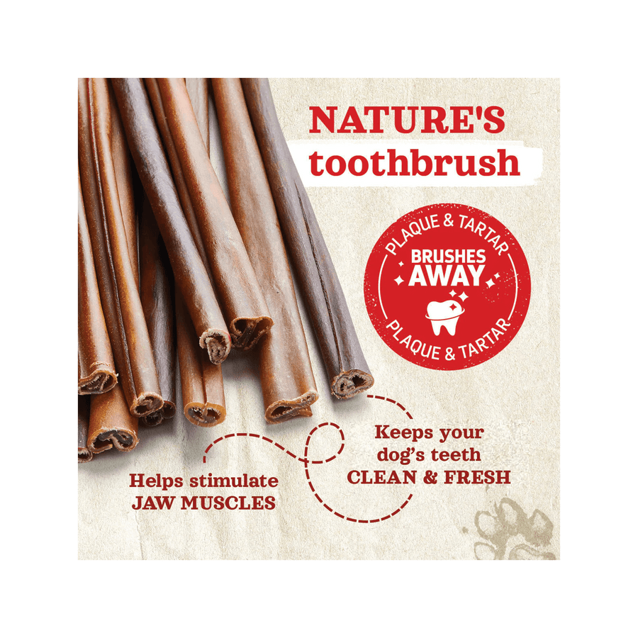 Natural Farm Collagen chews are natures toothbrush. Keeps your dog's teeth clean and fresh.