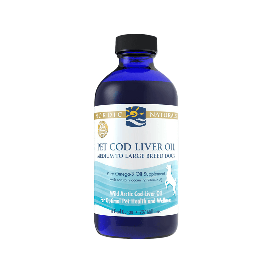 Nordic Naturals Cod Liver Oil for Cats & Dogs 8 oz