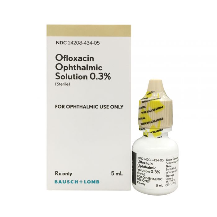 Ofloxacin Ophthalmic Solution 0.3% for Dogs and Cats