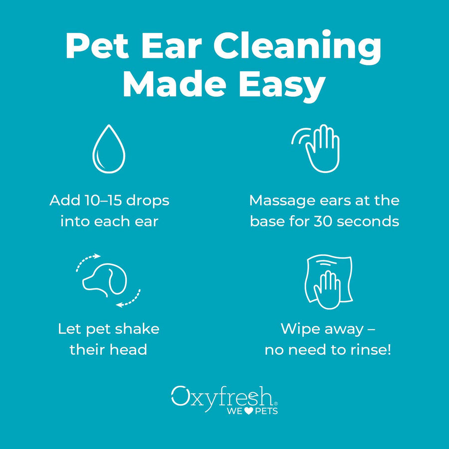 Oxyfresh Advanced Ear Cleaner for Dogs and Cats