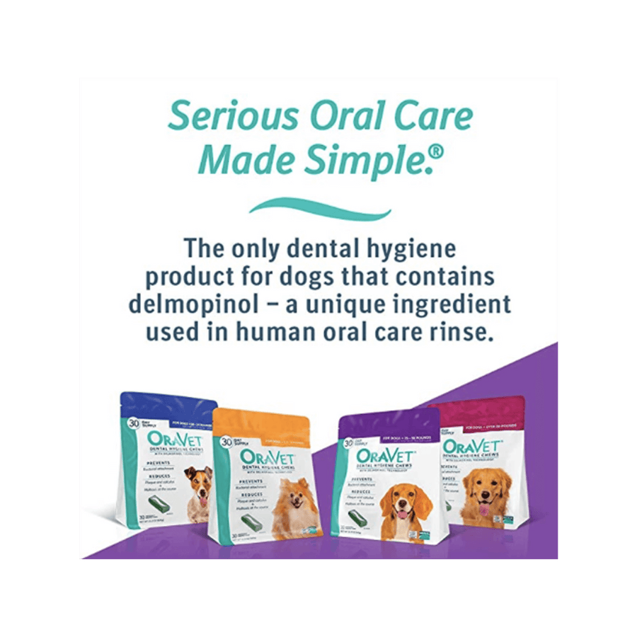 Oravet Dental Hygiene Chews for Dogs 10-24 Lbs
