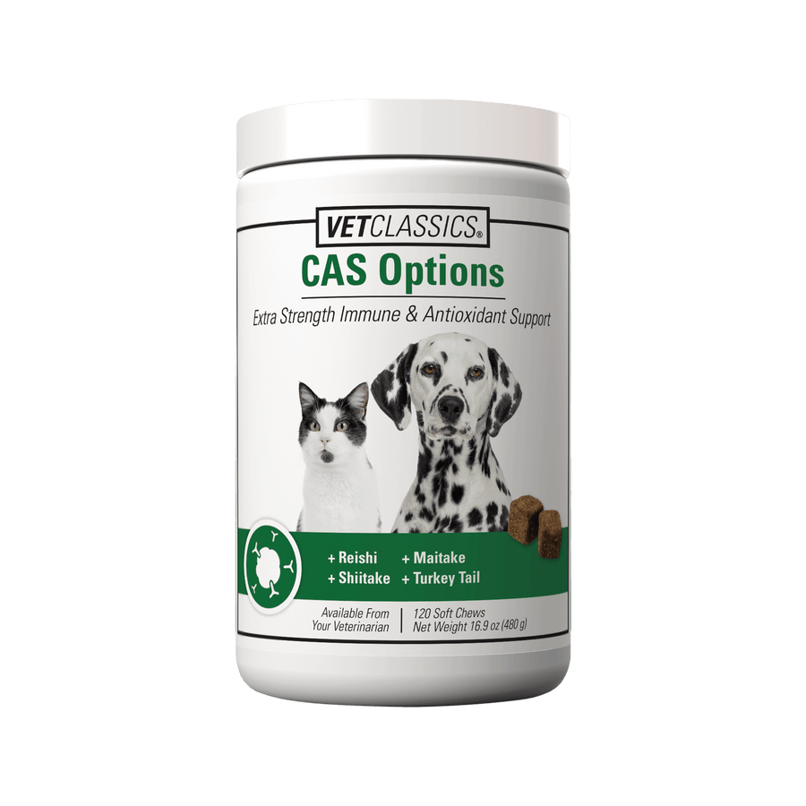 VetClassics CAS Options Immune Support Soft Chews for Dogs & Cats