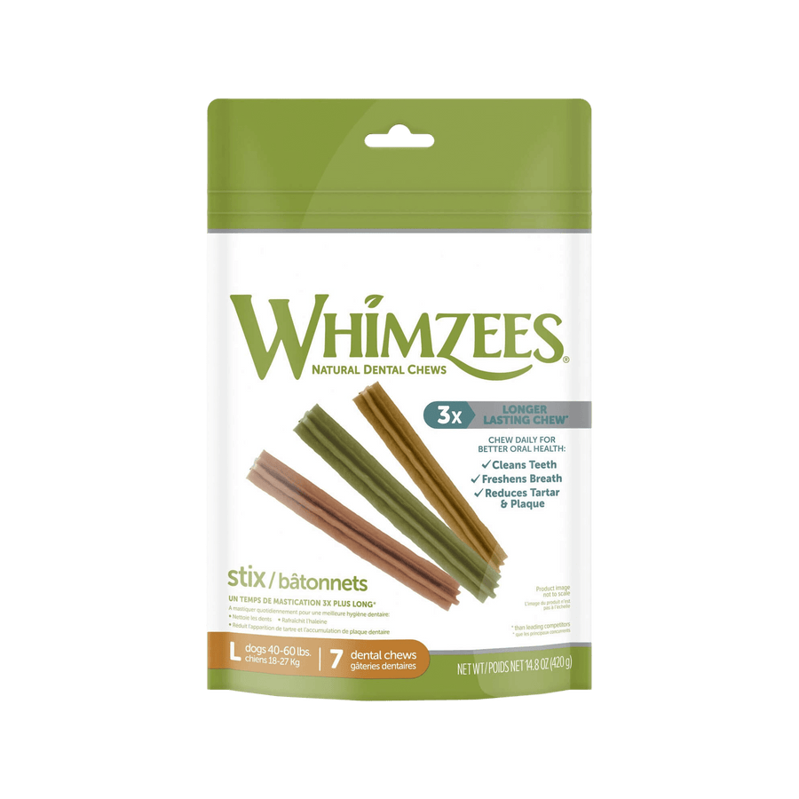 WHIMZEES All Natural Stix Adult Dental Chews for Dogs