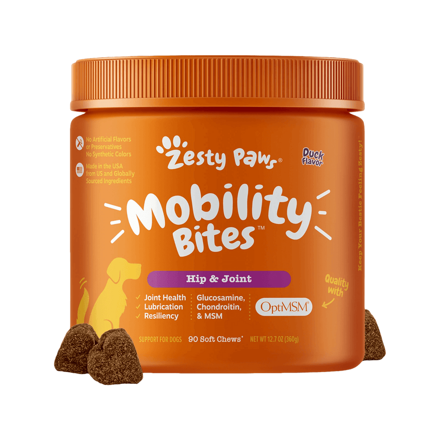 Zesty Paws Mobility Bites Functional Supplement for Dogs