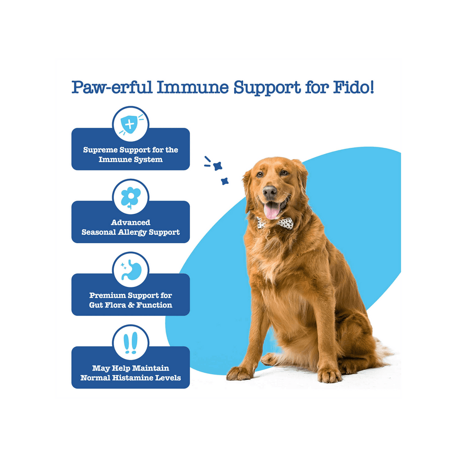 Zesty Paws Aller-Immune Bites Functional Supplement for Senior Dogs