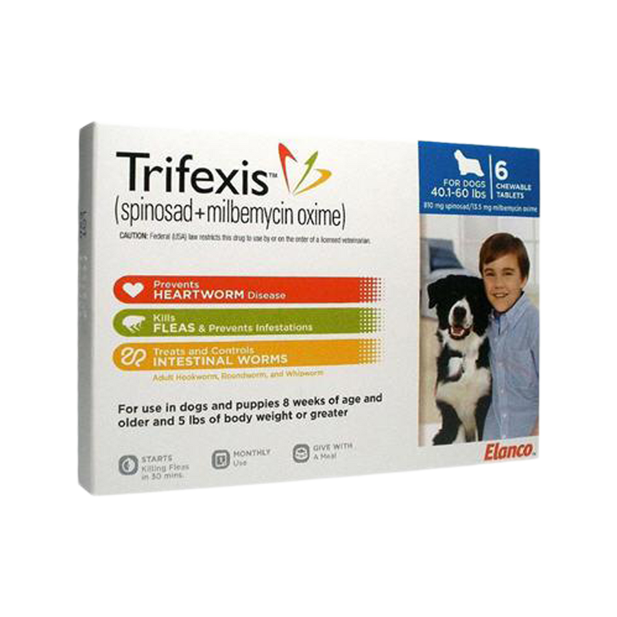 Trifexis Chewables 6 Months for Dogs