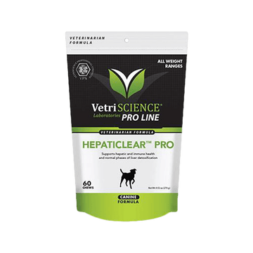 VetriScience HepatiClear Pro Chews, 60 Ct