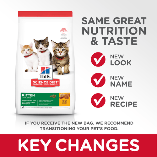 Hill's Science Diet Kitten Healthy Development Chicken Recipe - Dry Cat Food